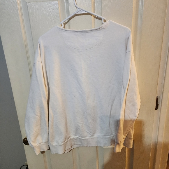 Hurley beach sweatshirt Women's White Small - Picture 3 of 3